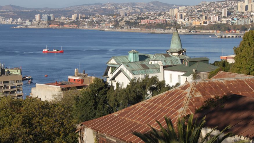 Chile - Valparaiso - Port view