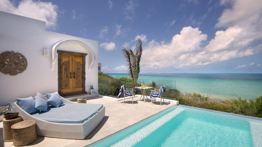 Villa Santorini, a beach resort in Mozambique