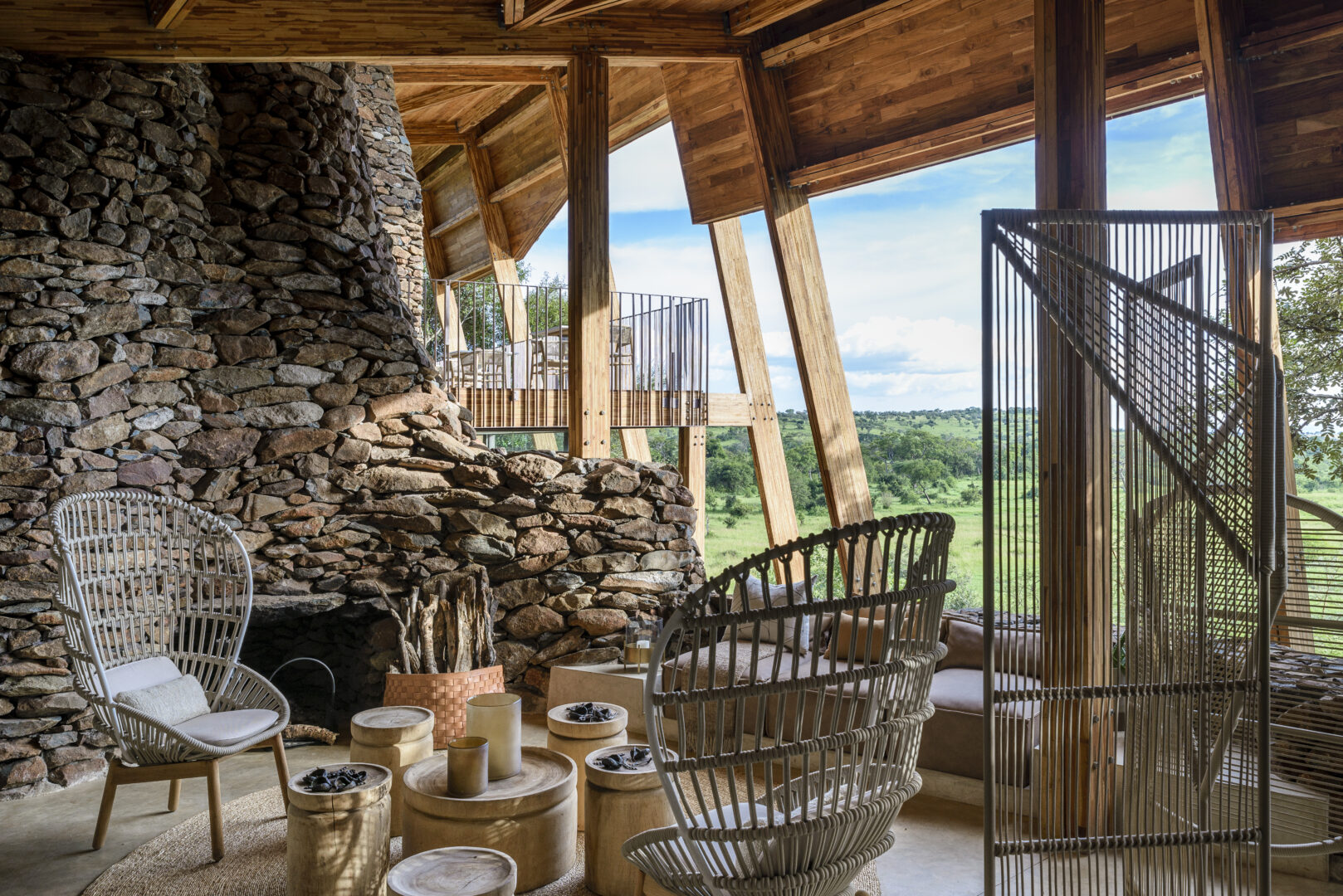 Tanzania_Singita Faru Faru Lodge_Lounge Area with View of Deck