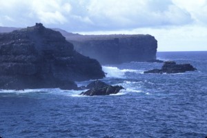 Galapagos cliffs