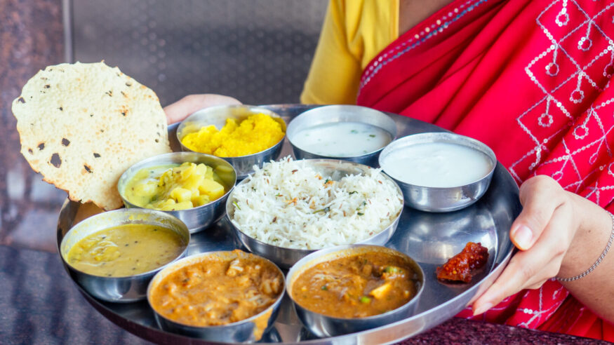 Traditional food of South India 