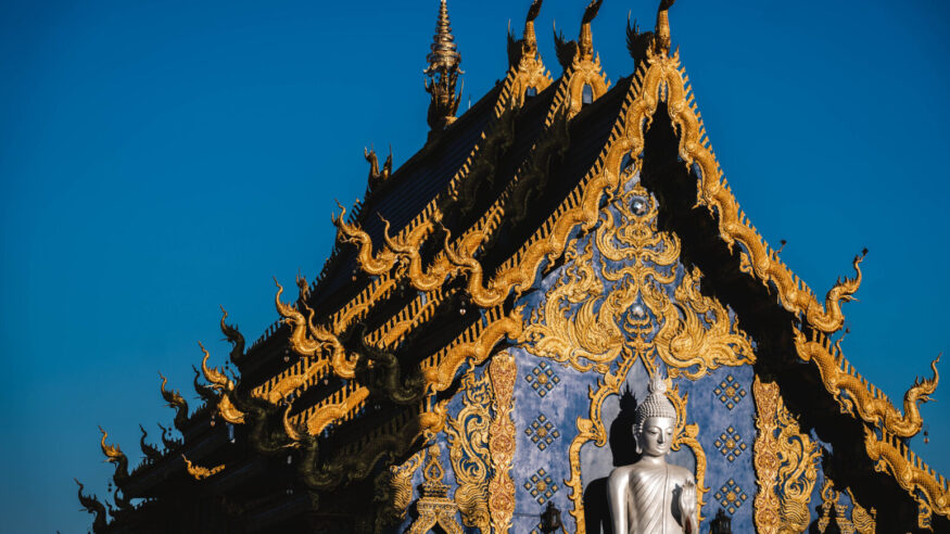 The spectacular Blue Temple of Chiang Rai