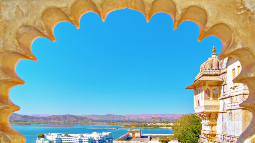 Views of Lake Pichola from the palace