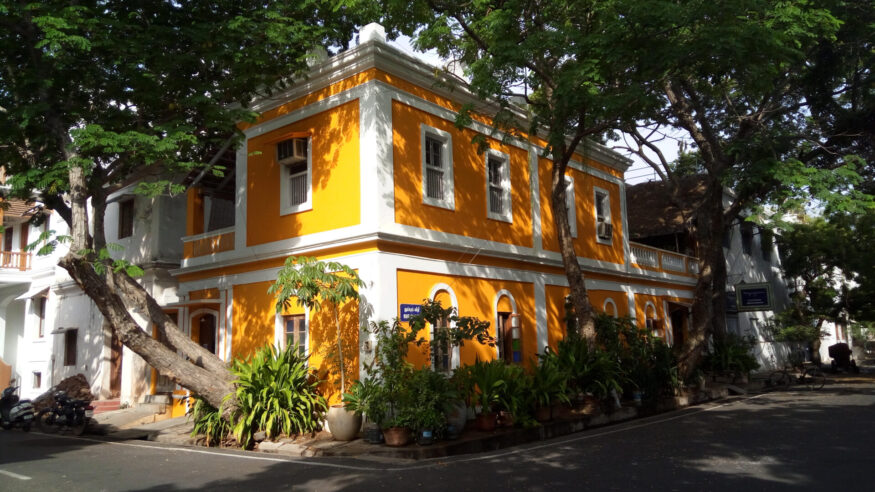 French architecture in Pondicherry