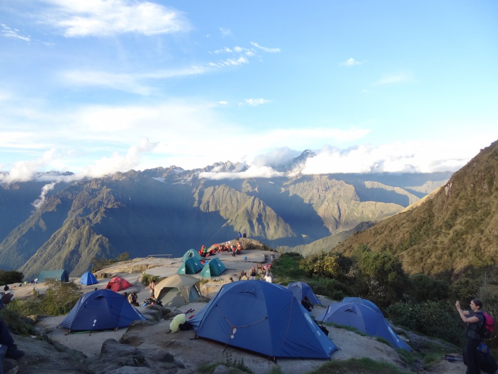 Camping among the clouds