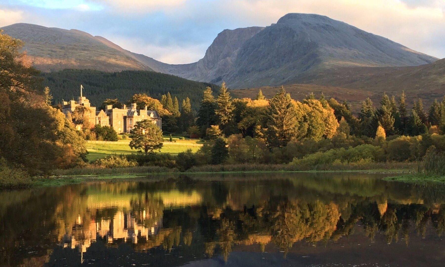 Inverlochy Castle in Scotland