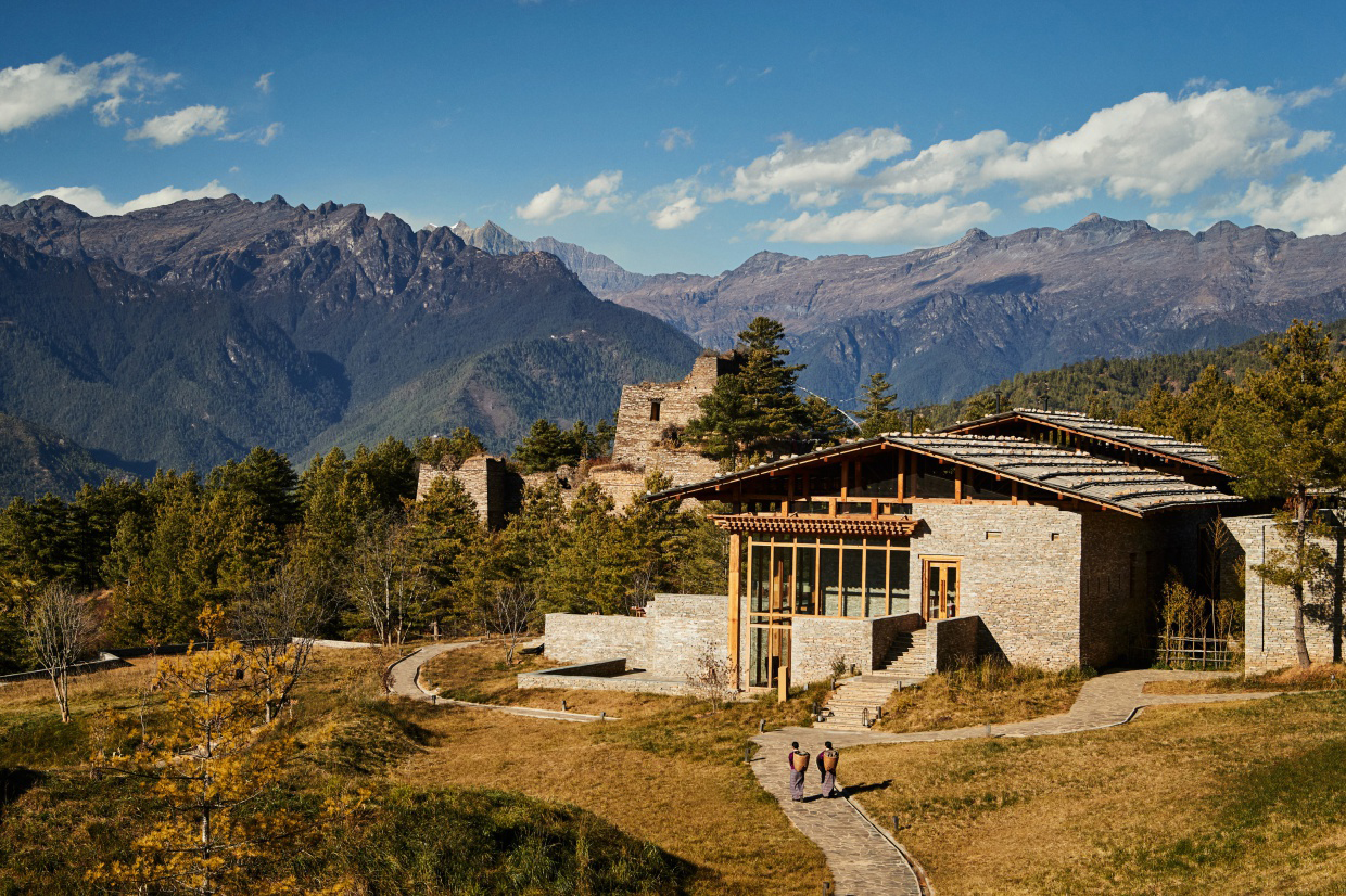 Six Senses Paro hotel in Paro, Bhutan